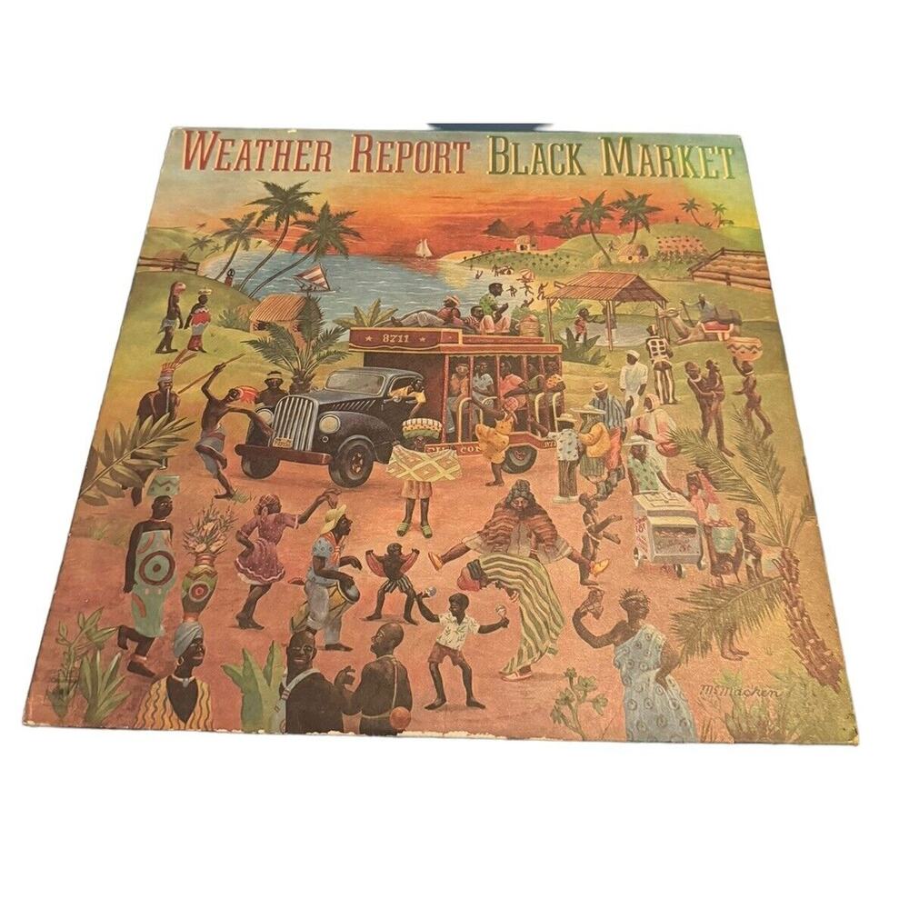 Weather Report: Black Market ~ Columbia Records PC 34099 LP 1976 3 Clowns READ‎